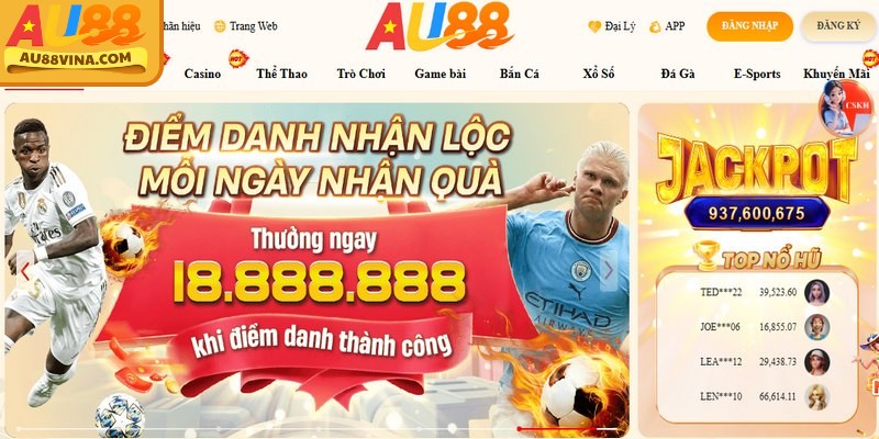 Những lợi ích nổi bật khi người chơi đăng nhập tài khoản Au88