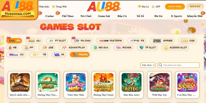 Đảm bảo tất cả các sản phẩm trò chơi và sảnh cược cực kỳ uy tín