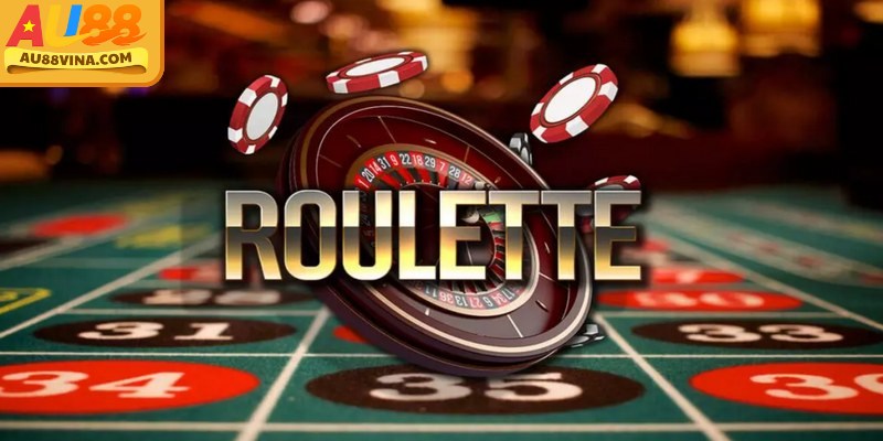 Trò chơi Roulette Au88 với bánh xe quay và bàn cược đa dạng cho người chơi lựa chọn
