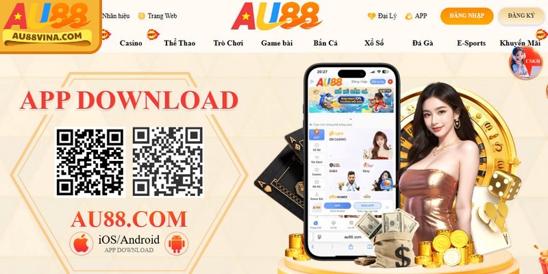 Các bước tải và cài đặt app Au88 trên thiết bị Android